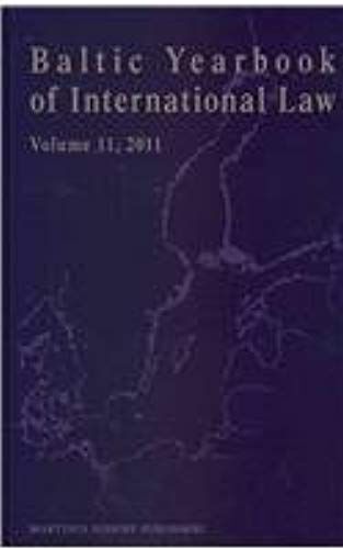 Baltic Yearbook Of International Law, Volume 11 (2011)