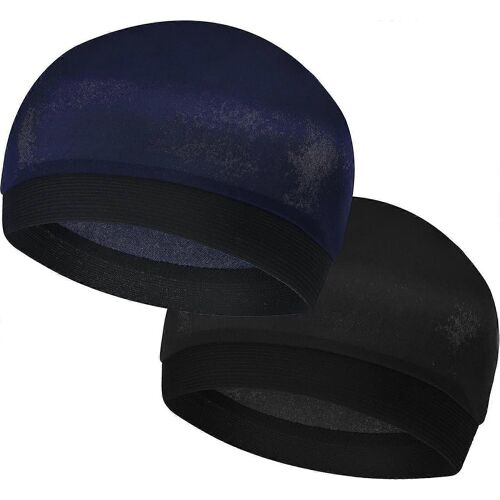 Bonnets Wave Active 2 Pièces Pour Hommes - Durag Soyeux Et Soyeux - Bonne Compression Skullies