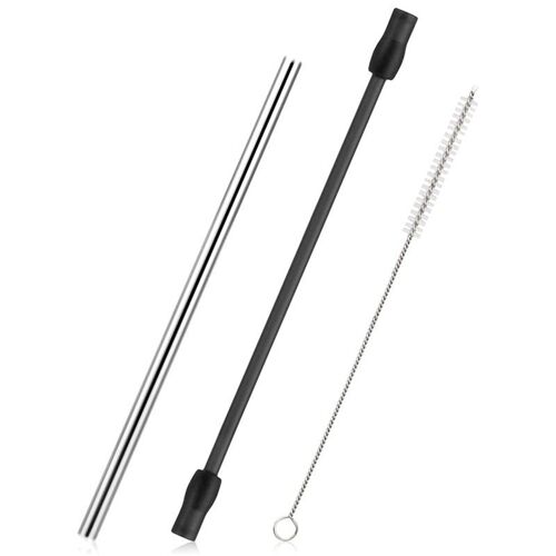 Machine À Café En Acier Inoxydable, Tuyau À Lait Et Brosse De Nettoyage, Ensemble D'accessoires, Tube De Paille, Brosses De Nettoyage
