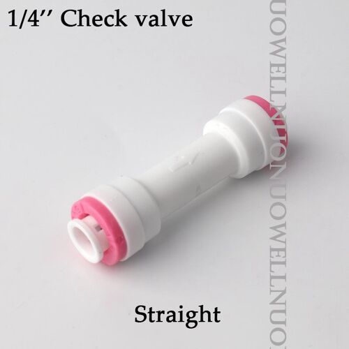 Filtre À Eau Ro Pour Système D'osmose Inverse, 10 Pièces, Filetage Mâle 1/8 "", Tube 1/4"", Clapet De Contrôle, Connecteur De Filtre De Purificateur D'eau D'aquarium