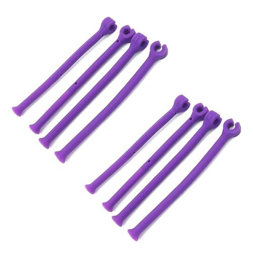 Stemware Saver Lave-Vaisselle Flexible, Verres À Vin, Verrerie, Macro, Ensemble De 8