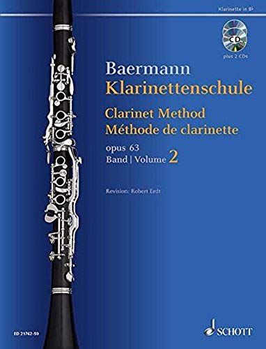 Clarinet Method Op. 63 Band 2: No. 34-52 / Recueil+2 Cds