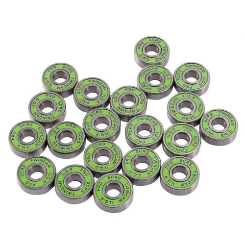 20pcs 608 2rs Roulements À Billes, Ilq-9 Roulements À Grande Vitesse Pour Planches À Roulettes, Patins À Roues Alignées, Scooters, Ro
