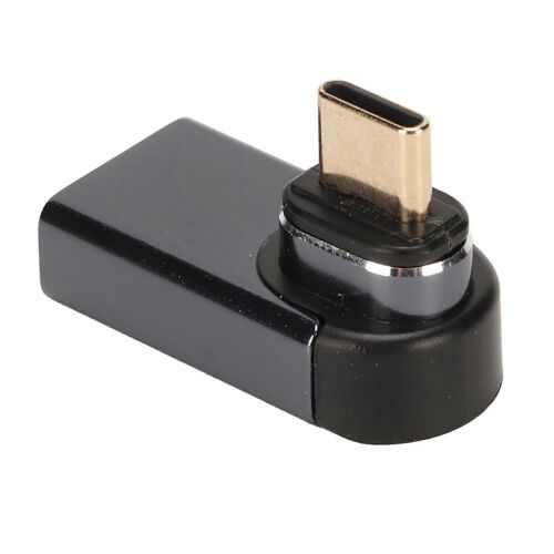 Adaptateur magnétique de type C vers USB 24 broches coude 1920x1080 60Hz 10 Gbit/s Type C mâle vers USB femelle adaptateur pour PC