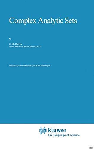 Complex Analytic Sets