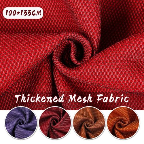 Tissu 3d En Maille Sandwich ¿¿Pais 100x155cm, Pour Couture De Si¿¿Ge De Voiture, Coussin De Canap¿¿, Sac De Chaussures, Anti-Poussi¿¿Re, Maille ¿¿ 3 Couches