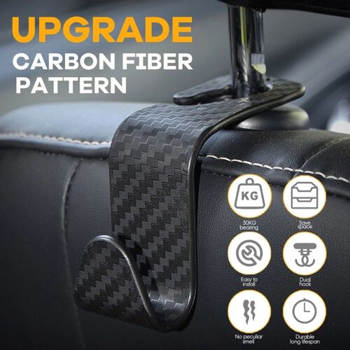 Crochet Universel Pour Dossier De Si¿¿Ge De Voiture, 1 Pi¿¿Ce, Support Universel Pour Appui-T¿ºte, Accessoires De Voiture, Support Portable Int¿¿Rieur, Rangement Pour Sac De Voiture, Sac ¿¿ Main V¿ºtements