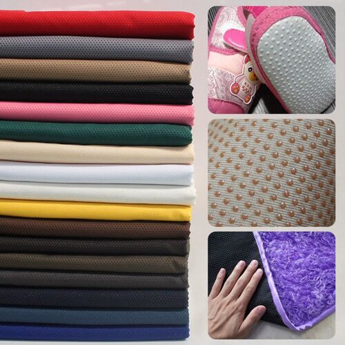 Tissu antid¿¿rapant en vinyle, 50x150cm, 17 couleurs, pour coussins et accessoires de tapis