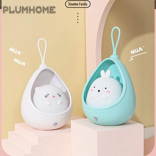 Applique Murale Led En Silicone Rechargeable Par Usb, Capteur De Lumi¿¿Re ¿¿ Induction, Animal Mignon, Veilleuse Pour Chambre ¿¿ Coucher