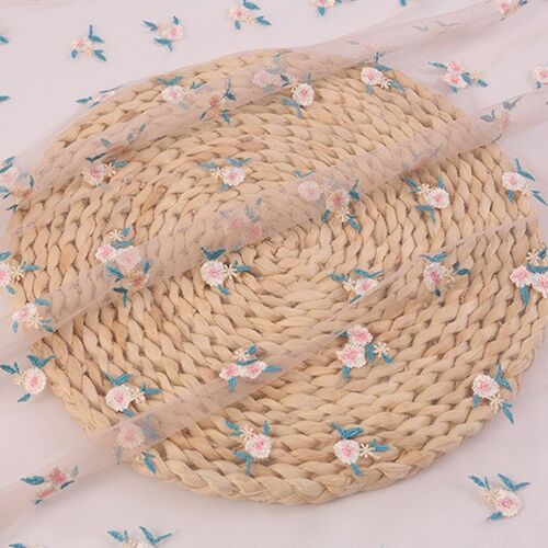 Tissu Brod¿¿ En Dentelle Transparente, 100x130cm, Pour Robe, Chemise, Accessoire De Mariage
