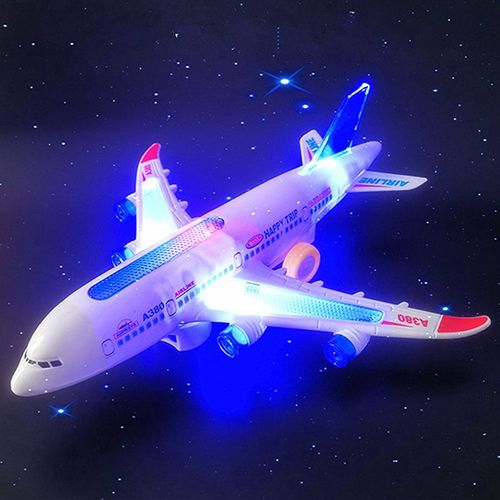Avion Électrique En Mouvement, Lumières Clignotantes, Diy, Jouet Pour Enfants, Avion Cadeau, Jouets, Meilleures Ventes, Modèle D'Avion, Musique