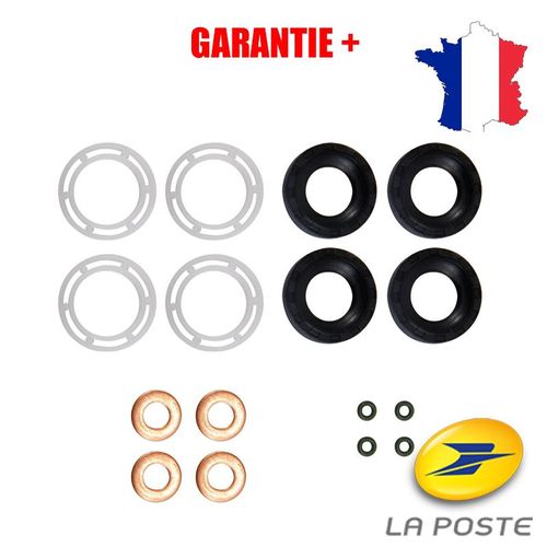 16pcs Joints D'injecteur 1,6 Hdi Peugeot Citroen Mini 1982a0 1609848080 1609848280