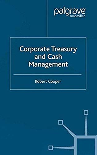 Corporate Treasury And Cash Management