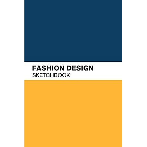Fashion Design Sketchbook: Fashion Sketch Book With Lightly Drawn Figure Template For Fashion Designers