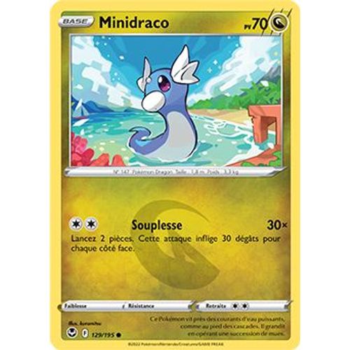 Minidraco - 129/195 - Tempête Argentée
