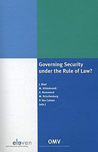 Governing Security Under The Rule Of Law