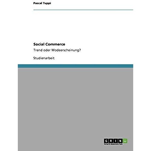 Social Commerce
