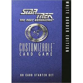 Star Trek The Next Generation Customizable Card Game (60 Cartes) White Border Edition
