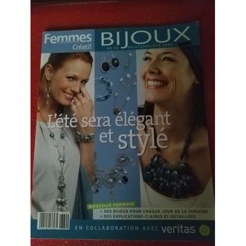 Magazine De Loisirs Créatifs Pour Créer Ses Propres Bijoux, L'été Élégant Et Stylé