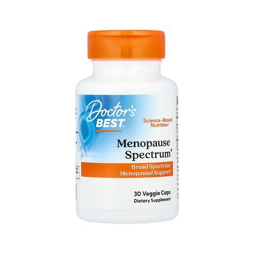 Doctor's Best, Menopause Spectrum®, 30 Capsules Végétariennes 