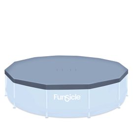 Bâche pour piscine tubulaire ronde Ø 3,66m ¿ Funsicle