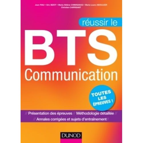 Réussir Le Bts Communication