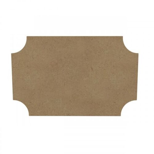 Plaque De Porte 16 X 10 Cm En Bois A Dec