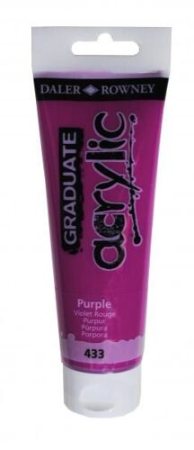 Graduate Acrylic - Tube 120 Ml - Purple