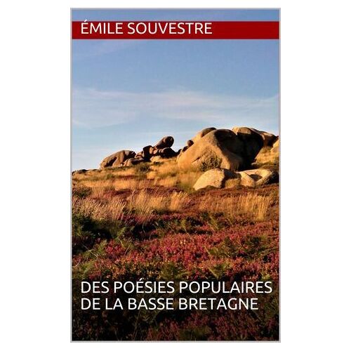 Des Poésies Populaires De La Basse Bretagne
