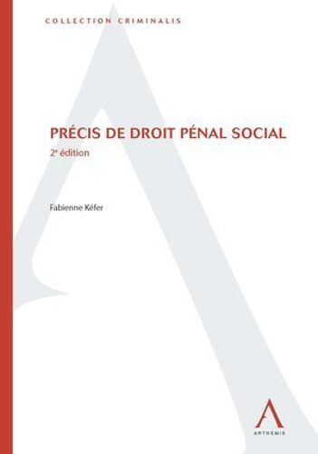 Précis De Droit Pénal Social