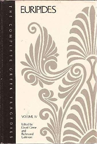 Complete Greek Tragedies: Euripides