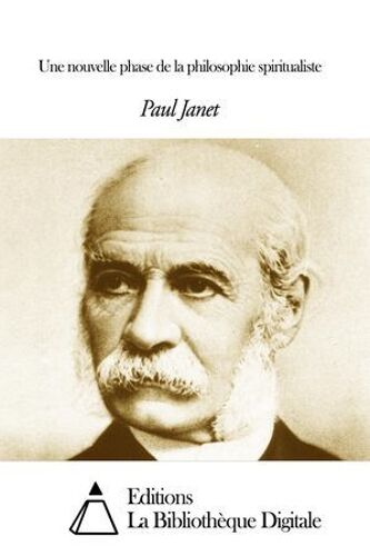 Une Nouvelle Phase De La Philosophie Spiritualiste