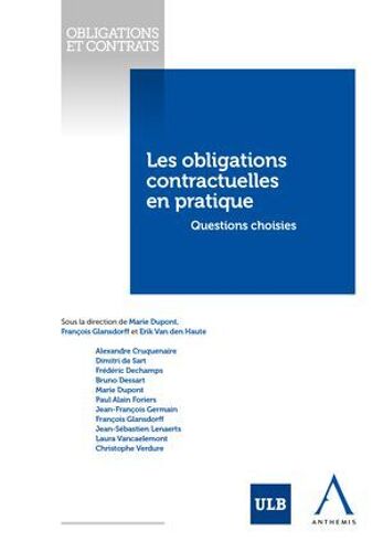 Les Obligations Contractuelles En Pratique