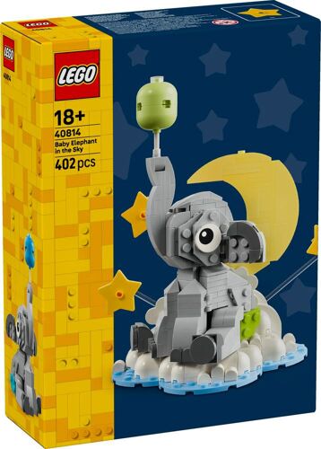 LEGO - Le bébé éléphant dans le ciel - 40814