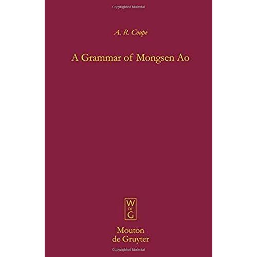 A Grammar Of Mongsen Ao