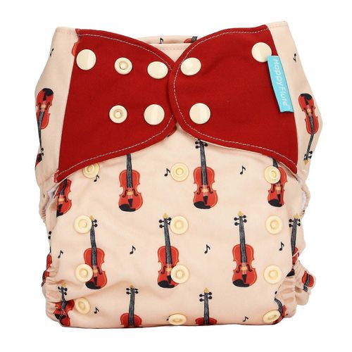 Couche En Tissu De Bébé Taille Unique Réglable Lavable Réutilisable Respirant Empêcher Les Fuites Latérales Couches En Tissu