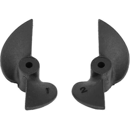 Nylon 2 Pales Rotatives 2mm Arbre Télécommandé Bateau Hélices De Navire Pales Ensemble (D-583-A)