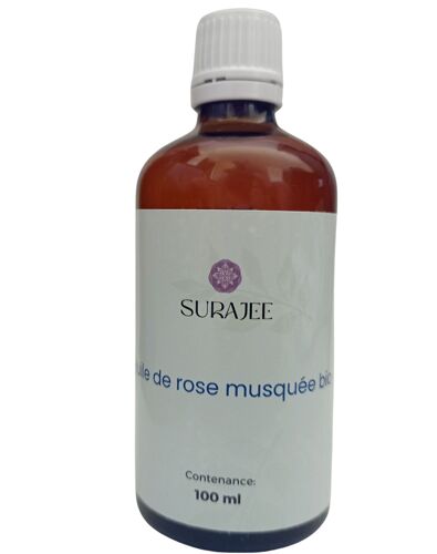 Huile De Pépins De Rose Musquée Bio 100 Ml 
