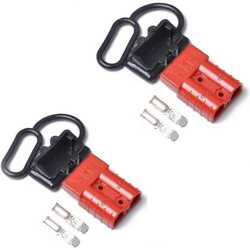50a 600v Anderson Style Power Connector Socket Paire Pour Récupération Treuil Remorque-Liuyue