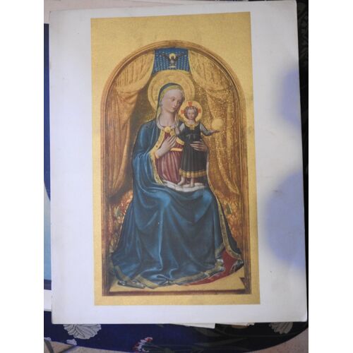 Estampe La Vierge Et L Enfant / Milano