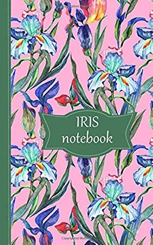Iris Notebook: Pink Cover