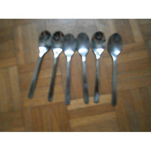 Lot De 6 Cuillères À Soupe En Acier Inoxydable Ikea