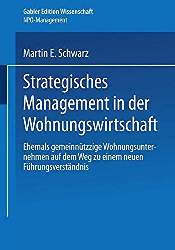 Strategisches Management In Der Wohnungswirtschaft