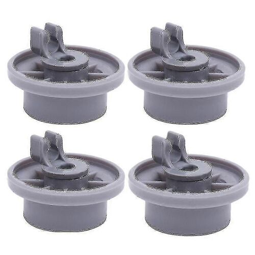 4pack 165314 Lave-vaisselle Partie de roue de crémaillère inférieure compatible avec Bosch amp; Kenmore