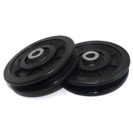 2 Pcs 90mm Poulie Rouleaux Nylon Roulement Poulies Pièces D¿Équipement De Gym Pièces D¿Équipement De Fitness
