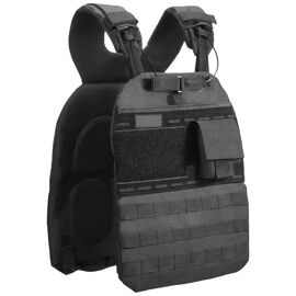 Gilet Lesté 12 Lb Noir – Unisexe Avec Poches Et Bandes Réfléchissantes – Fitness