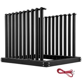 9-Lite 24 Pouces De Hauteur-Duoku-Support De Pare Brise En Acier-Avec Rembourrage En Pvc Et Mousse-Pour Camion