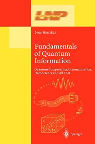 Fundamentals Of Quantum Information