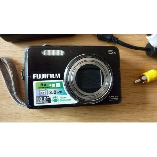 Appareil photo Compact Fujifilm FinePix J120 Noir compact - 10.0 MP - 5x zoom optique - noir
