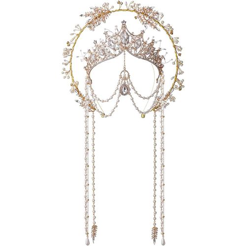 Halo Couronne Marie Déesse Bandeau Aux Femmes Halloween Costume Déesse Casque (Style #13)